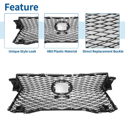 Front Upper Bumper Grille for Lexus RX 350L (2018-2019)