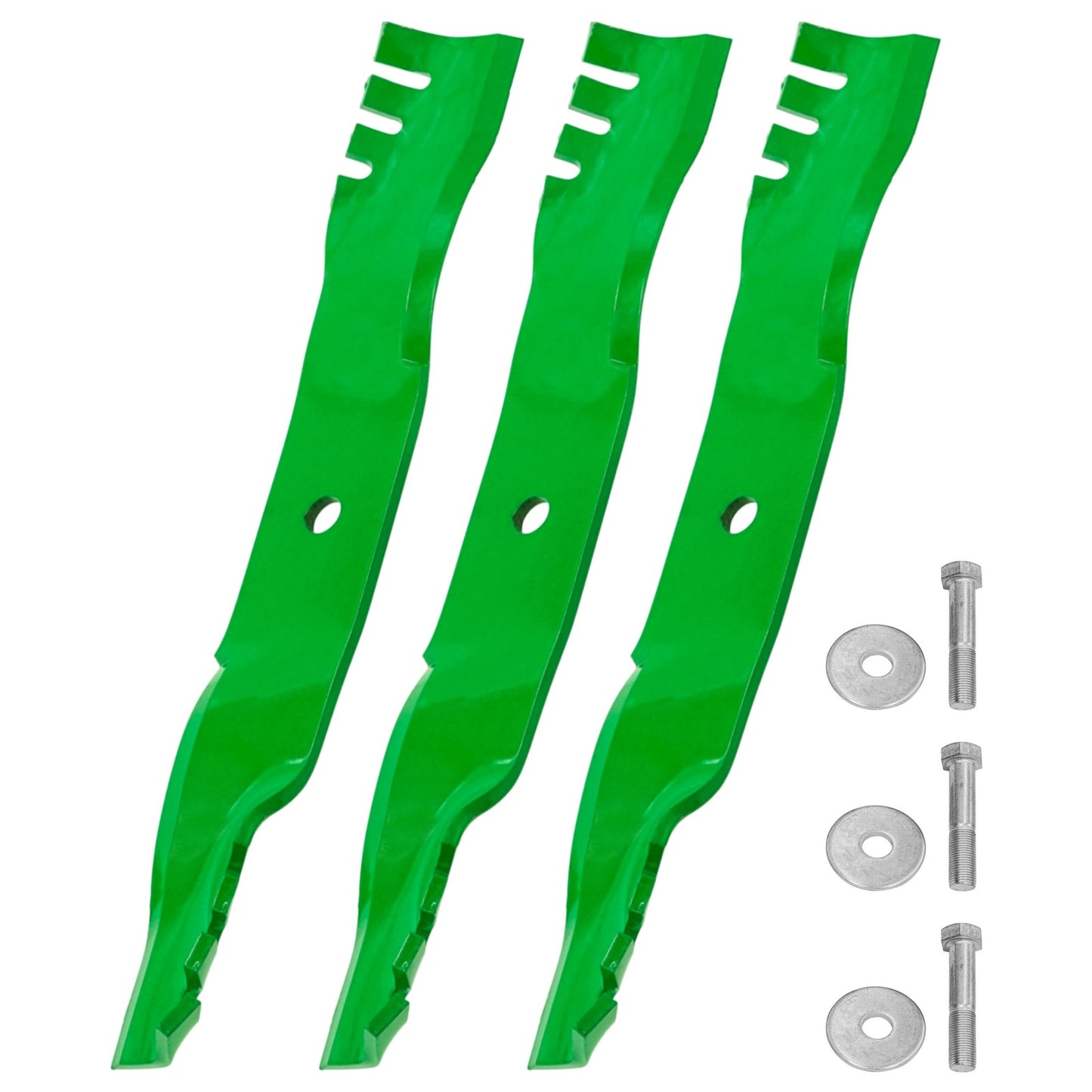 52 Inch Deck Blade with Bolt Replacement for Exmark LZ27KC524 (2000–2015)