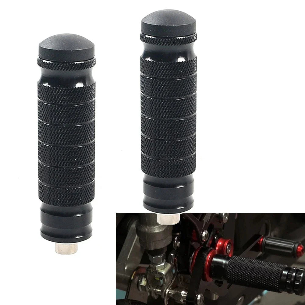 8MM M8 Rearset Footrests Footpegs for Universal Motorcycle