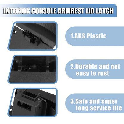 Armrest Lid Latch for Dodge Ram 1500 2500 3500 4500 (2013-2018)
