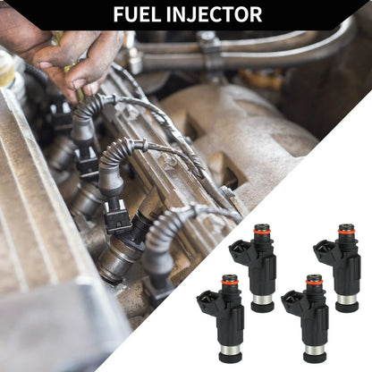 Fuel Injector 2 x for Chevrolet Tracker (1999-2003) 2.0L Black