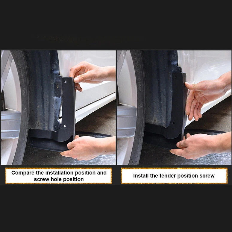4 x Splash Guard Fenders Mud Flaps for MG ZS (2018 - Onward)