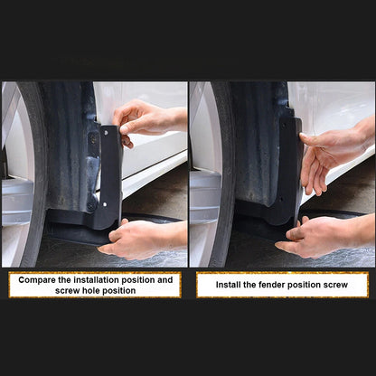 4 x Splash Guard Fenders Mud Flaps for MG ZS (2018 - Onward)