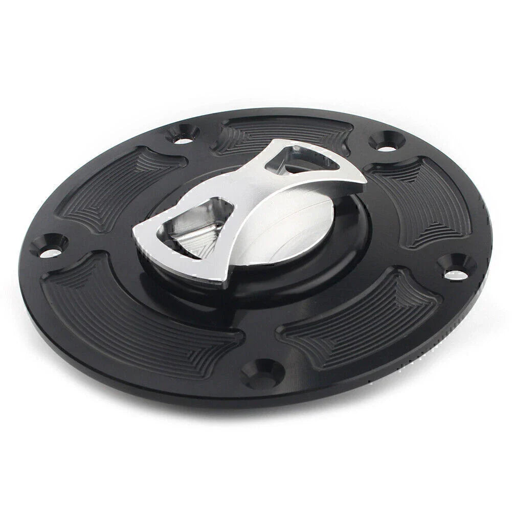 Silver Fuel Gas Tank Cap Cover for Ducati Panigale 899 959 1199 1299