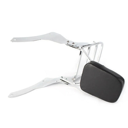 Passenger Backrest Sissy Bar w/ Luggage Rack for Yamaha Vstar 400 (98-22)