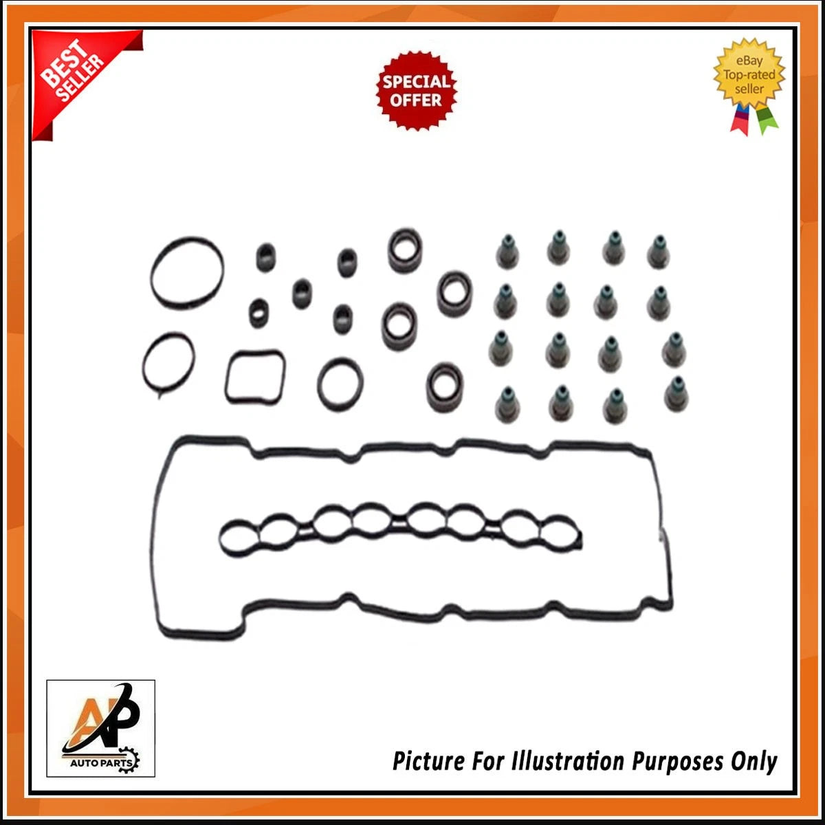 Head Gasket Kit OEM for Hyundai Kia 1.7 CRDi D4FD Engine (2008–2013)