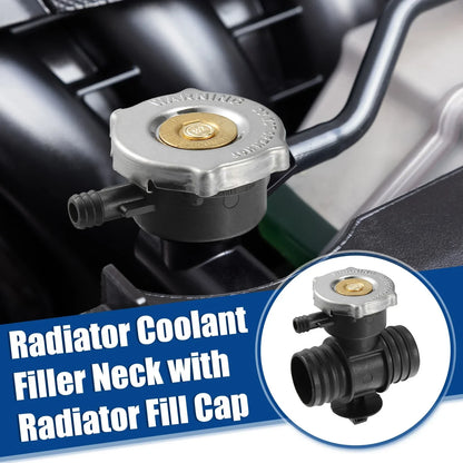 Radiator Coolant Filler Neck Set with Cap for Dodge Durango