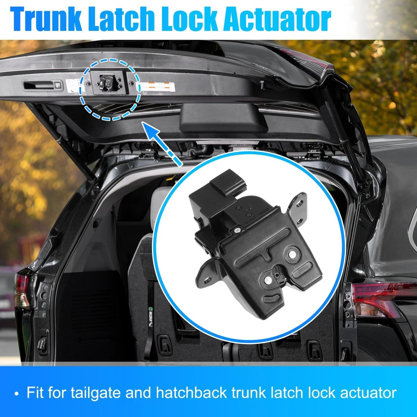 Rear Tailgate Lid Lock Actuator for Hyundai Elantra GT (2013-2017)