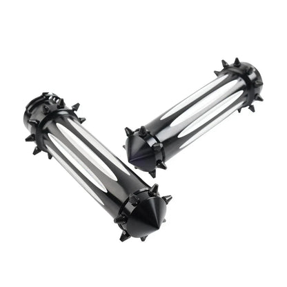1'' Spikes Motorcycle Front Hand Grips for Harley Touring Dyna Softail