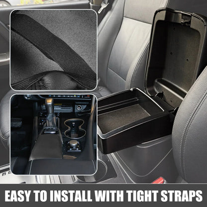 Car Center Console Pad Armrest Cover for Lexus RX350 (2015-2022) Black