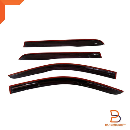 Visor Rain Shield Wind Deflector for Nissan Navara NP300 D23 (2015-2019)