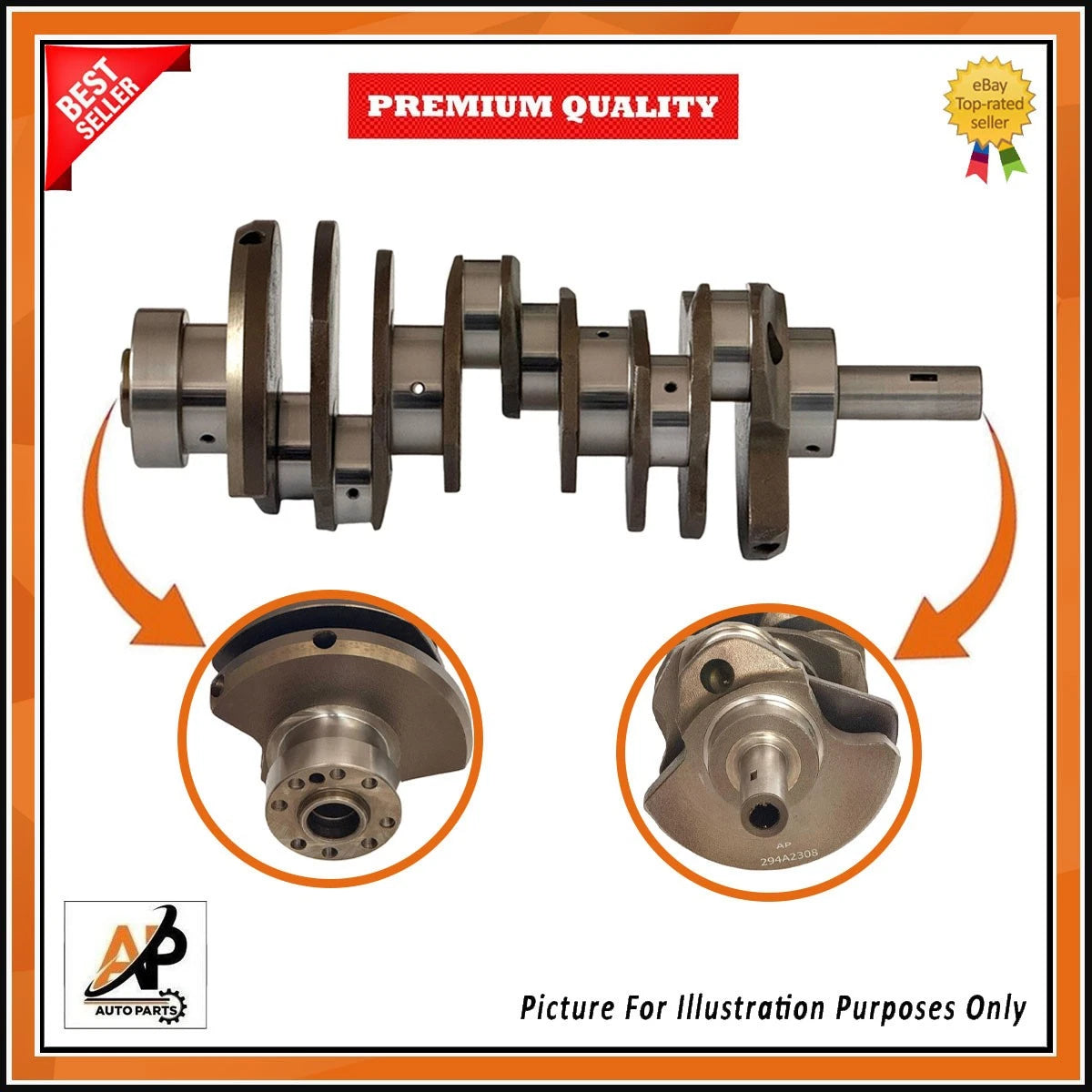 Crankshaft Replacement for Mercedes Benz 3.0L CDI OM642 (2009–2018)