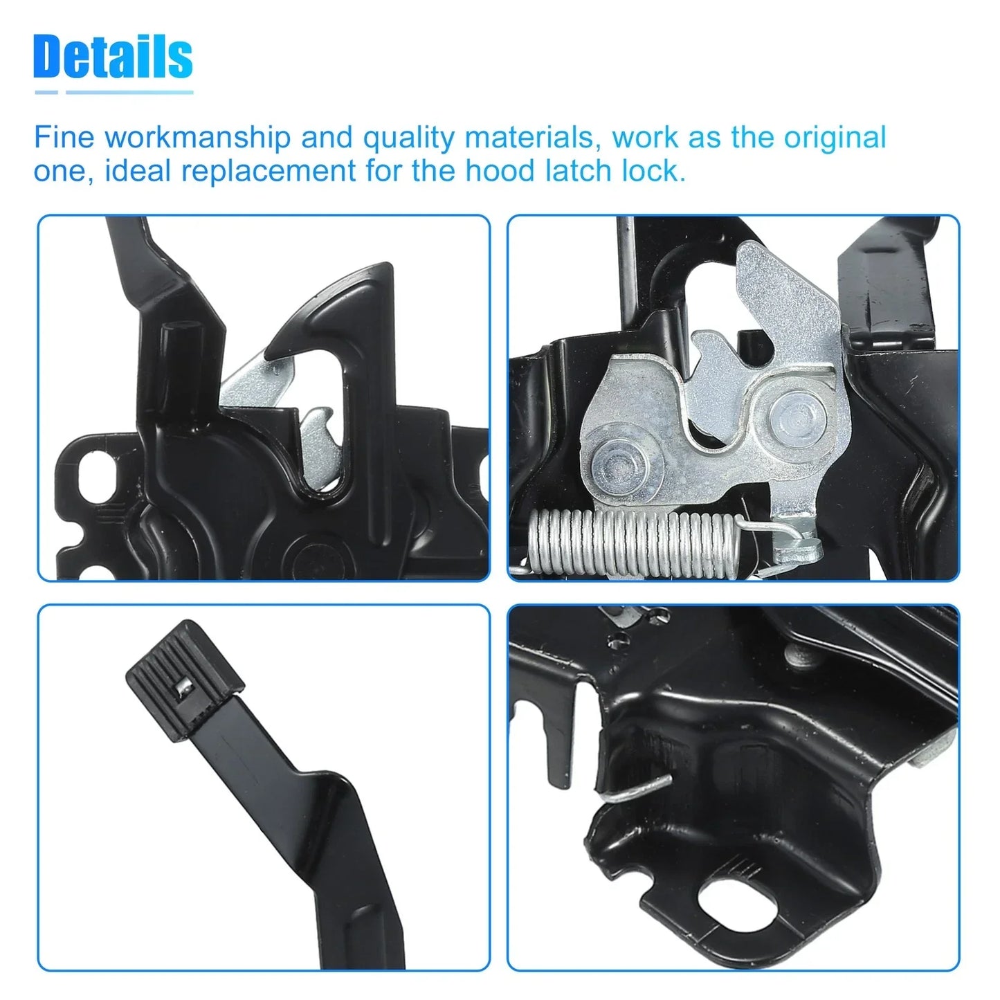 Hood Lock Latch Assembly for Honda Passport, Pilot (2019-2021)