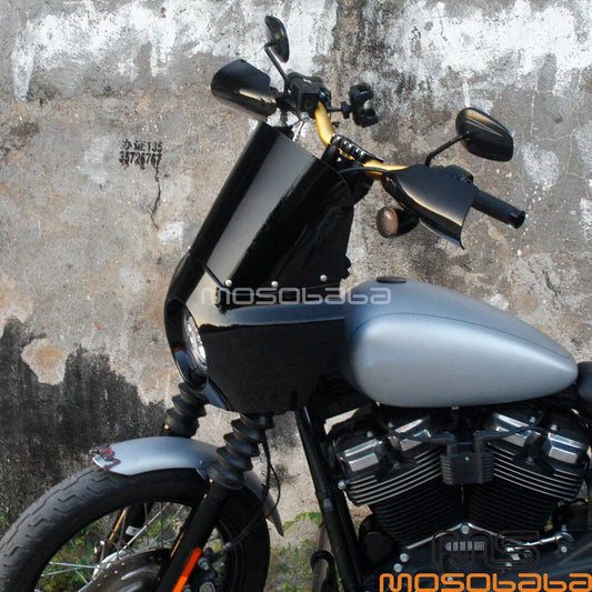 11'' Black Windshield Fairing for Harley Sportster 1200 Low XL1200L (2006-2011)
