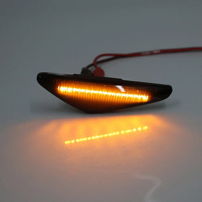 Smoked Side Marker Lights for BMW E46 Convertible (2004-2006)