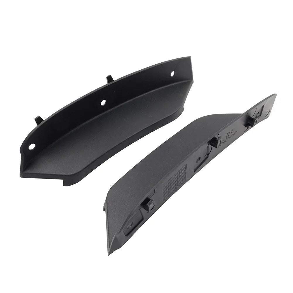 Front Bumper Lower Air Deflector for Jaguar XF (2020-2023) Black
