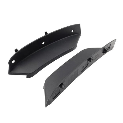 Front Bumper Lower Air Deflector for Jaguar XF (2020-2023) Black