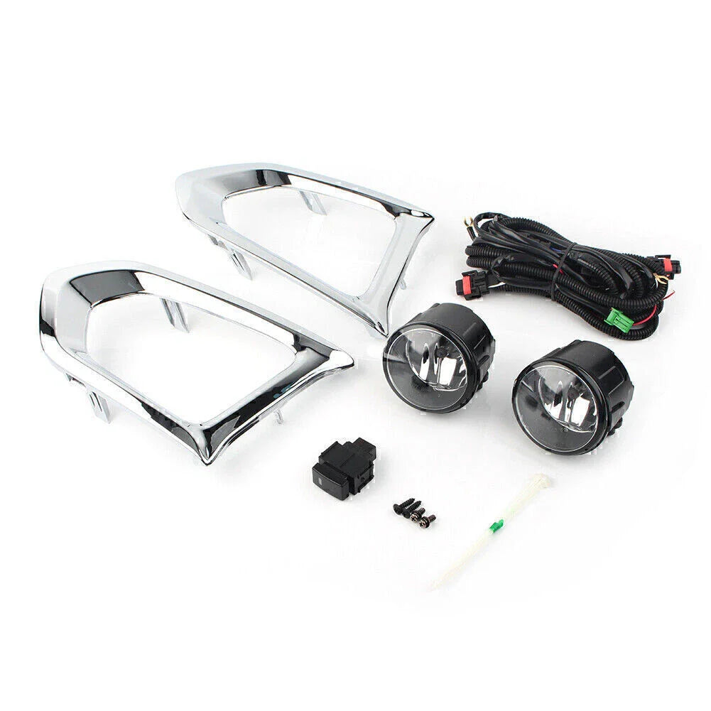 Front Fog Light + Cover Assembly for Nissan Patrol Y62 (2016-2018)