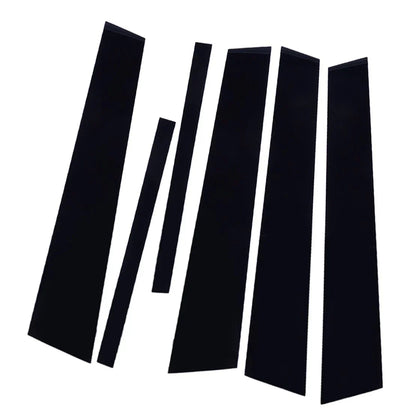 Door Trim Stickers for BMW 3 Series E46 (1999-2005) - 6 x Pillar Structure