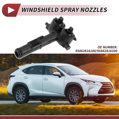 Headlight Washer Nozzle 2 x for Porsche Cayenne (2011-2018)