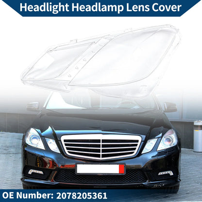 Car Front Left Headlight Lens Cover for Mercedes-Benz (2003-2011)