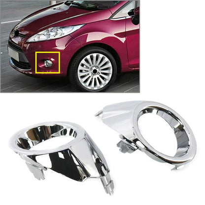 Fog Light Cover Trim for Ford Fiesta (2008-2012) - Chrome Pair