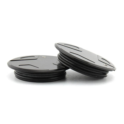 Black Frame Hole Caps for BMW R1200GS R1250GS (2013-2023)
