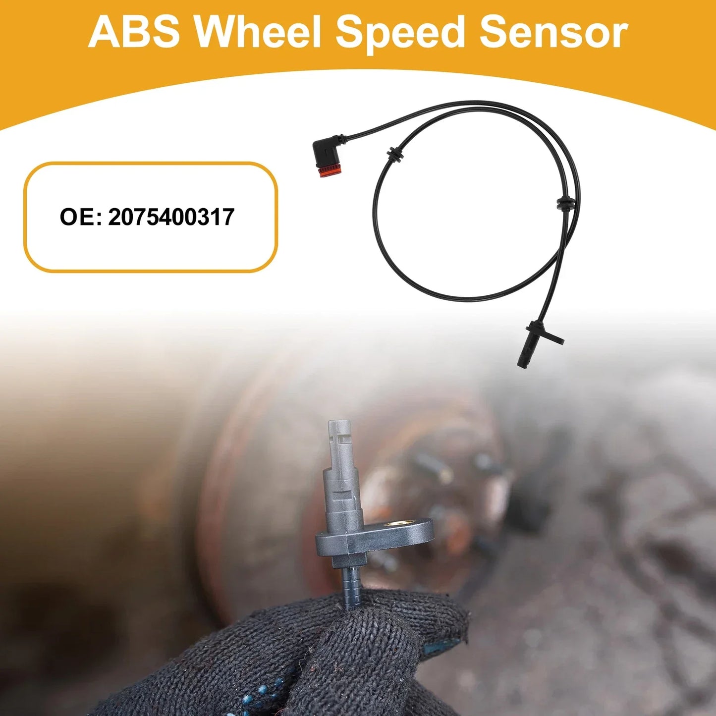 ABS Wheel Speed Sensor for Mercedes-Benz E550 (2007-2013)
