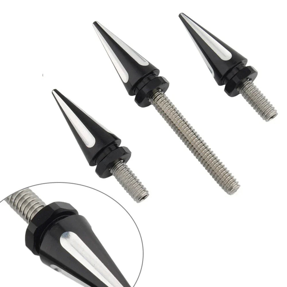 3 x Windshield Trim Screws for Harley Electra Glide 2014-2023 Black