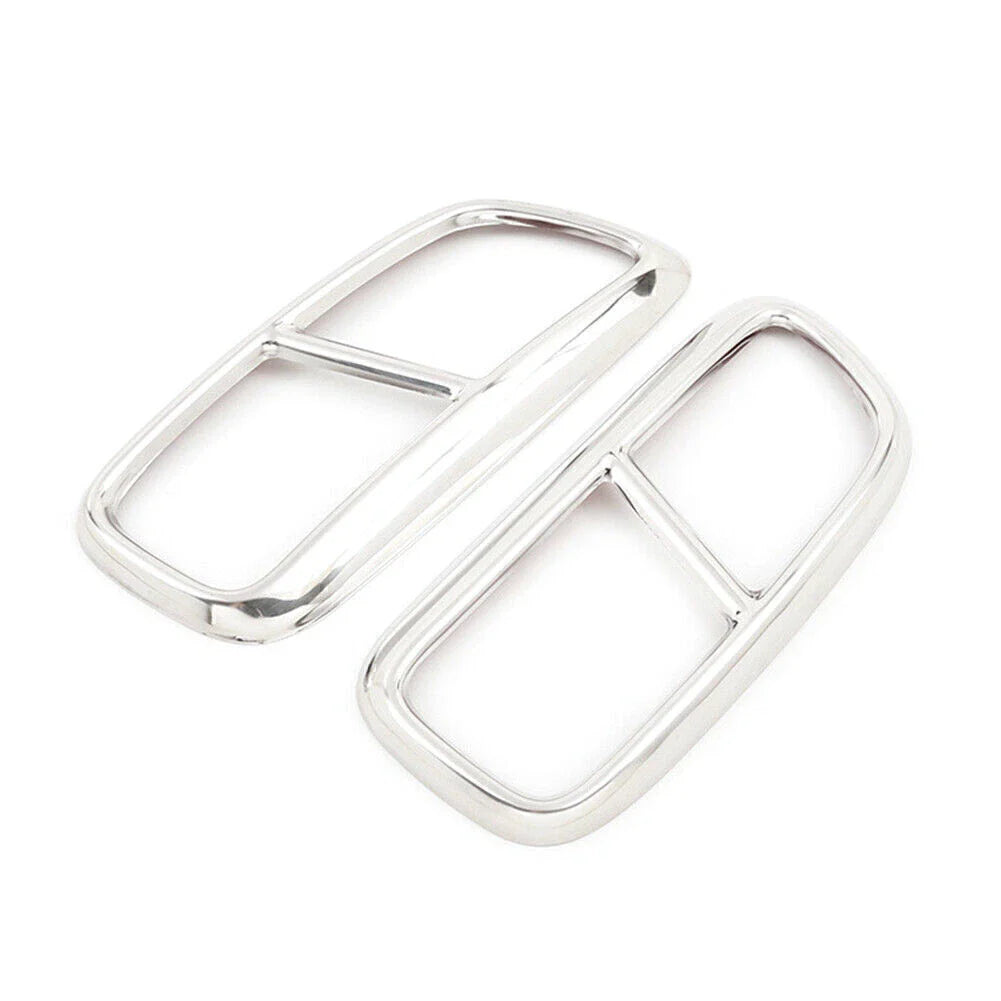 Stainless Steel Exhaust Muffler Tail Pipe Cover for Volvo XC90 (2015-2019)