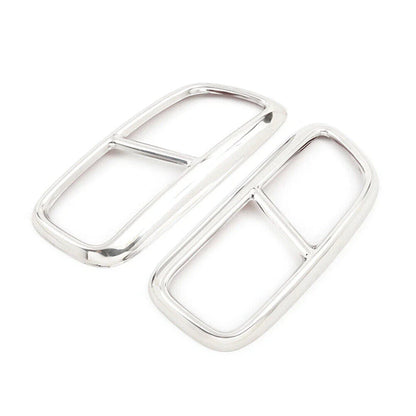 Stainless Steel Exhaust Muffler Tail Pipe Cover for Volvo XC90 (2015-2019)