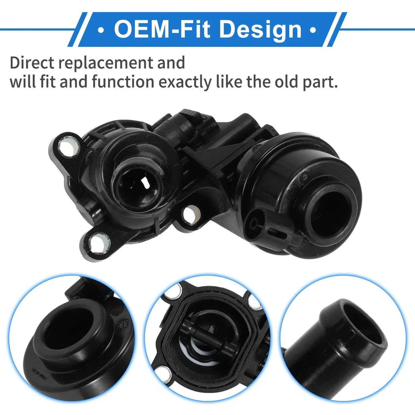 Engine Coolant Thermostat Housing for Porsche Cayenne (2013-2016)