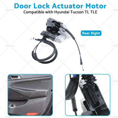 Rear Right Door Lock Actuator Motor for Hyundai Tucson TL TLE (2015-2021)