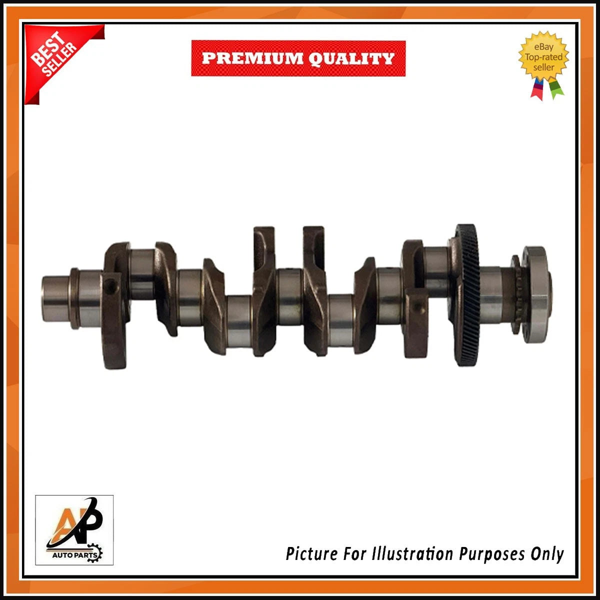 Crankshaft for Land Rover Range Rover Evoque 2.0D AJ200D (2012–2020)