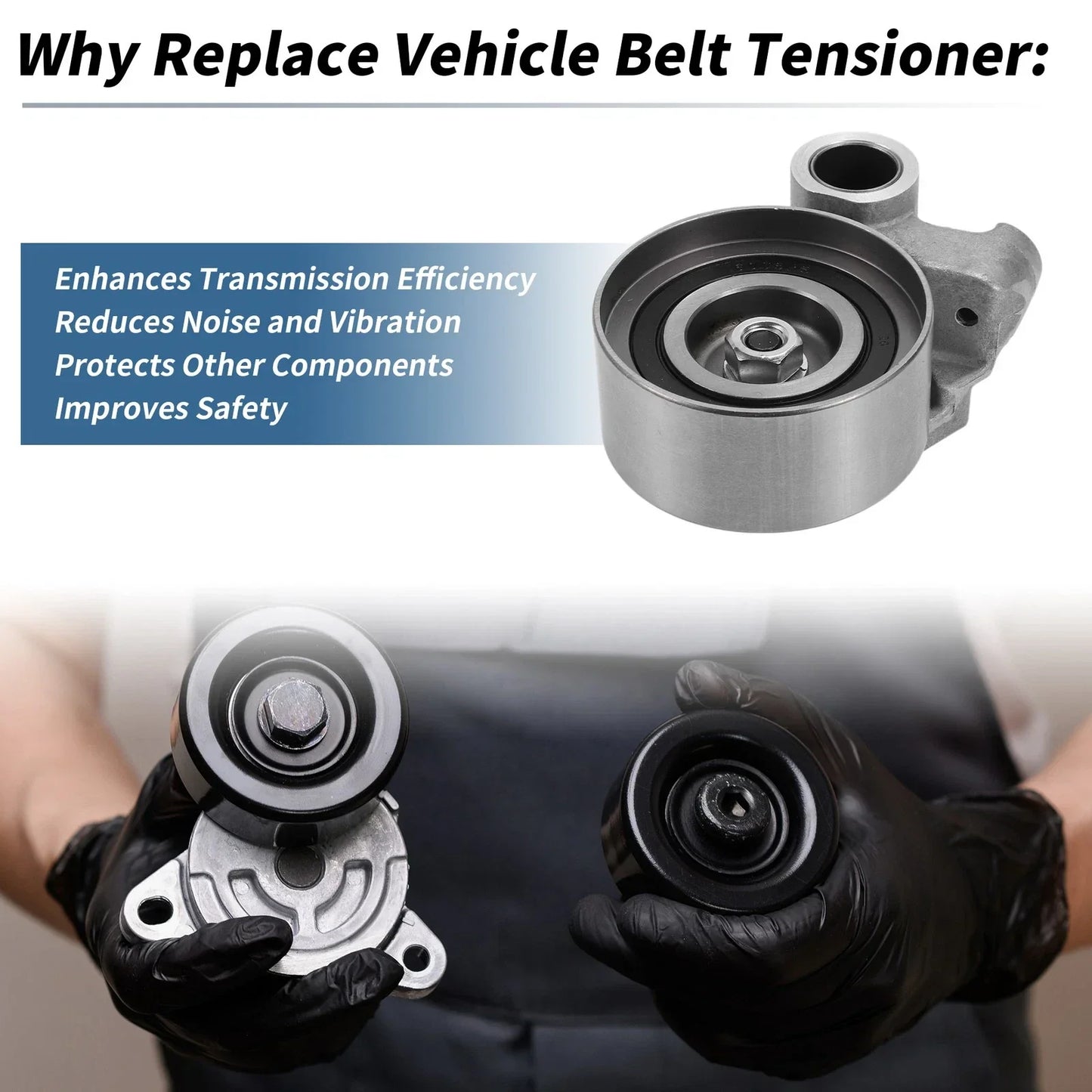 Belt Tensioner for Lexus GS 1993-1997 - Metal 1 x Unit