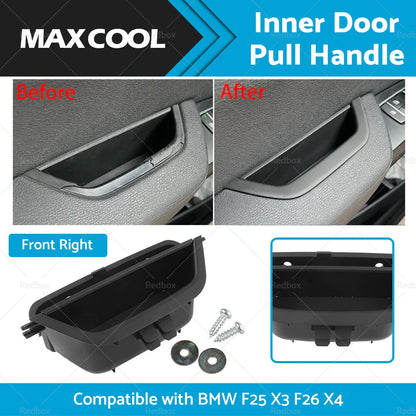 Front Right Interior Door Pull Handle Trim for BMW F25 X3 F26 X4 (2011-2017)
