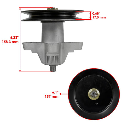 Deck Spindle Pulley Belt for Toro Cub Cadet 42 inch (2007–2015)
