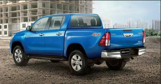 3" Matte Black Slim Fender Flares for Toyota Hilux Widebody (2018-2020)