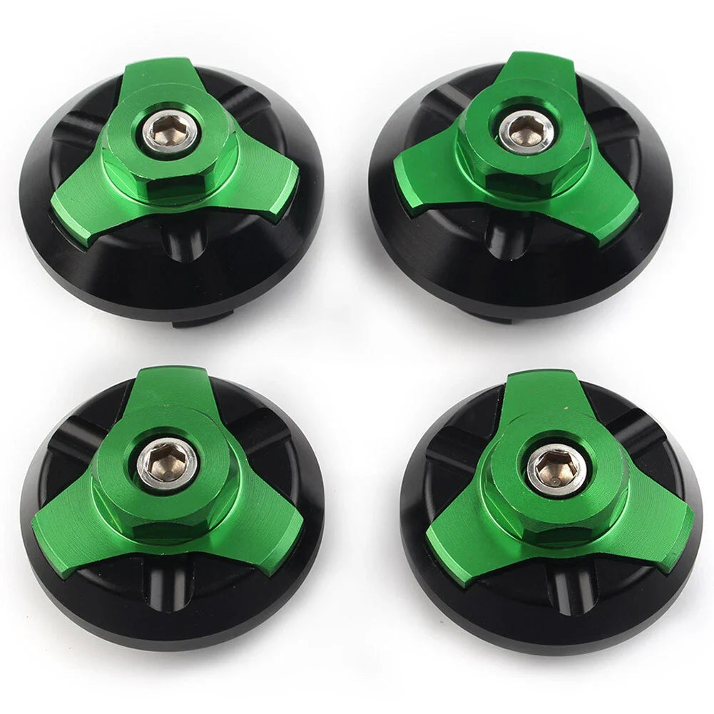 4x Frame Hole Cap Cover Plug for KAWASAKI Ninja 250 250R 300 ZX250 ZX300R