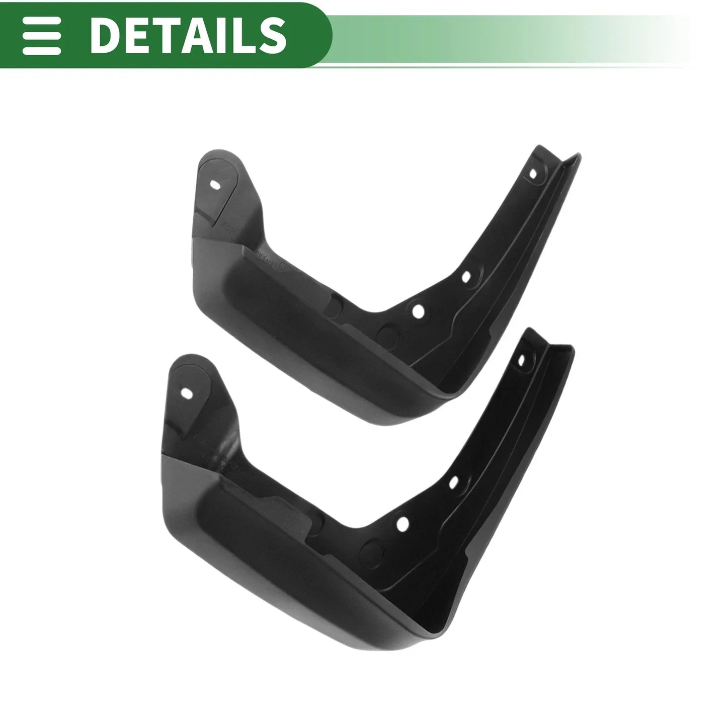Mud Flaps Splash Guards Front & Rear for Honda Odyssey (2014-2017)