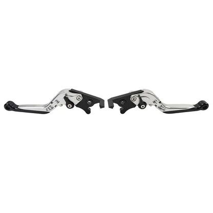 Silver Extendable Brake Clutch Levers for Daytona 675 Street Triple (2006-2018)