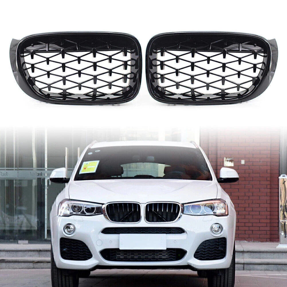 Front Kidney Grille for BMW X3 F25/X4 F26 (2014-2017)