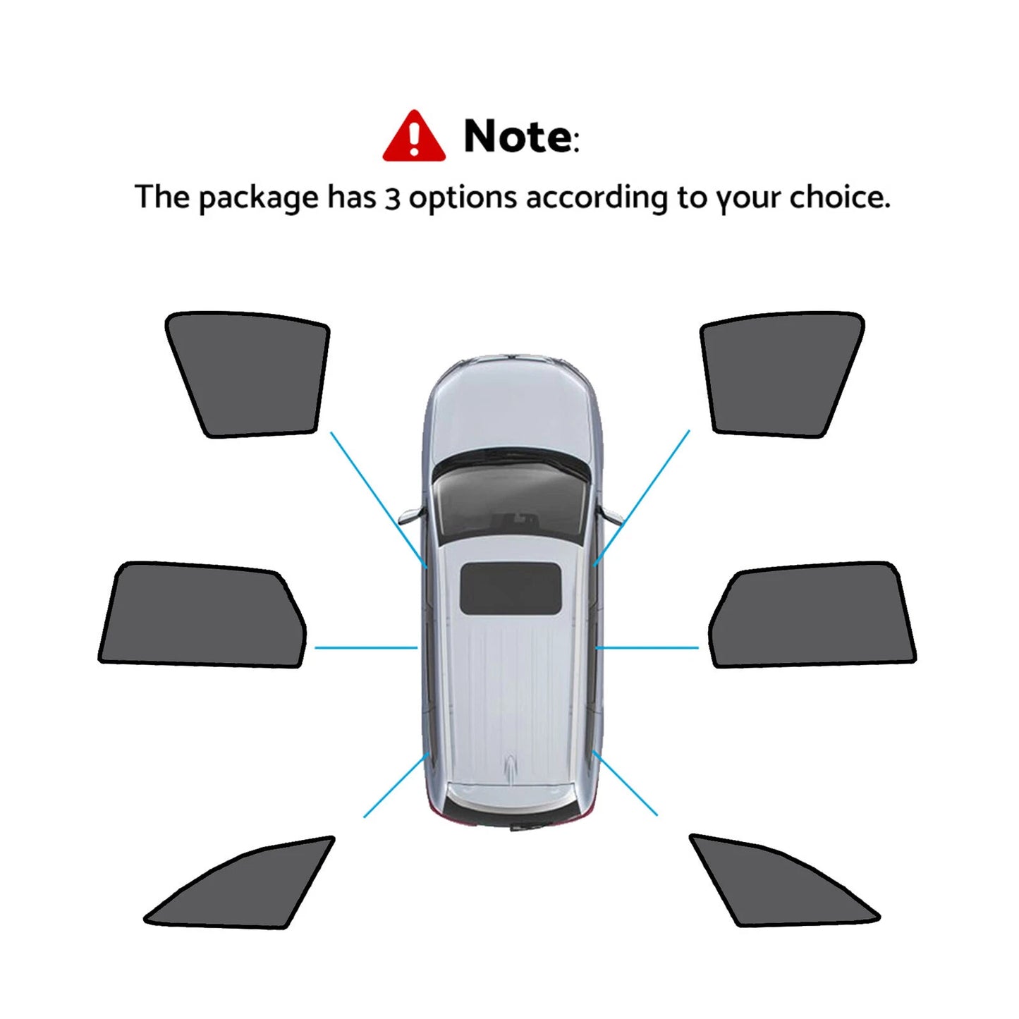 Magnetic Mesh Sun Blind Shades for Audi A4 Wagon B9 (2016-2023)