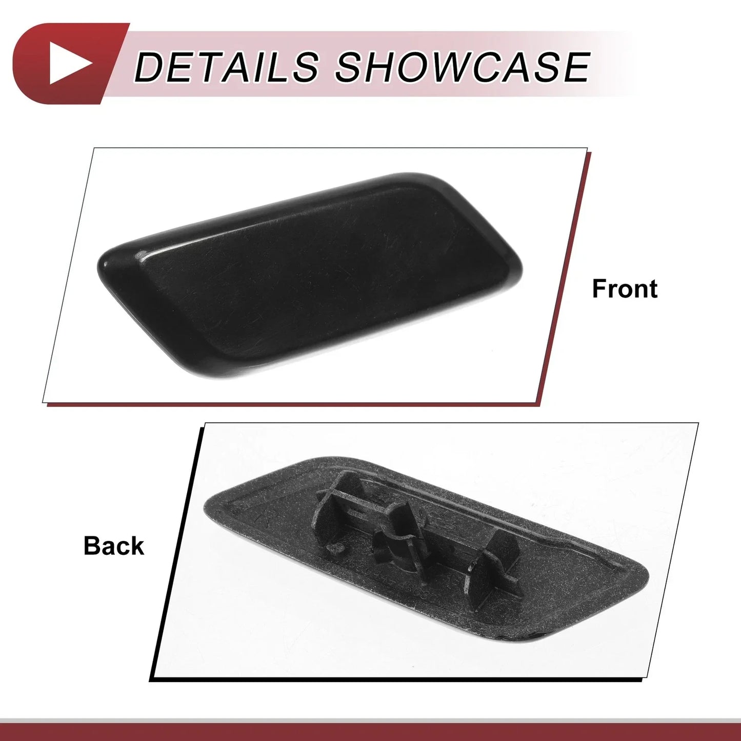 Front Right Washer Nozzle Cover for Lexus RX350 (2012-2014) - Unpainted 1 x