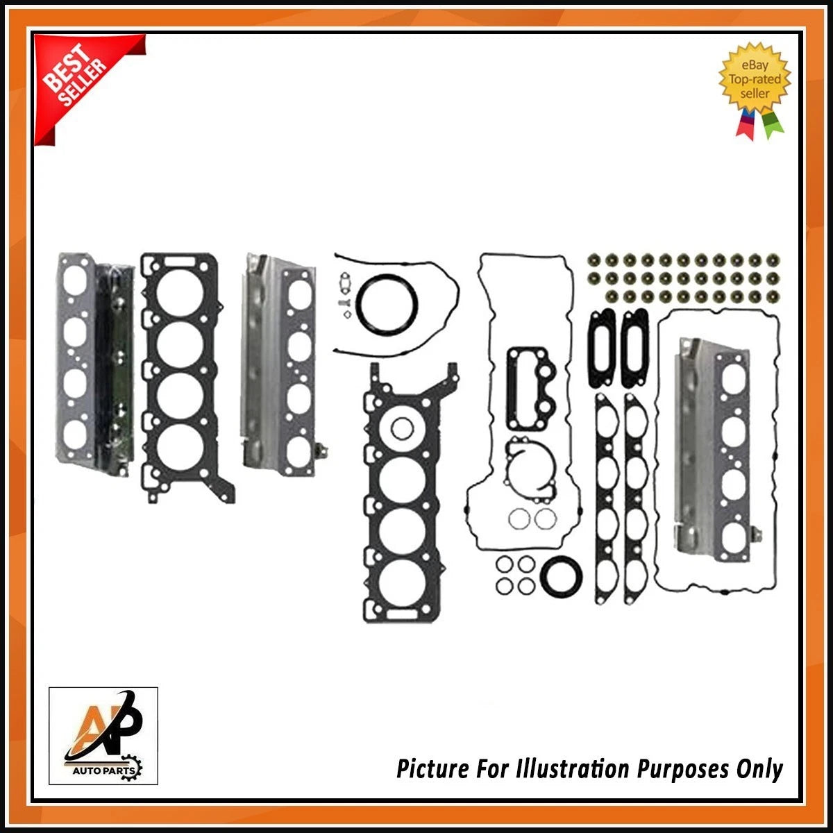 Full Gasket Set Replacement for Land Rover Supercharged 428PS Petrol (2003–2010)