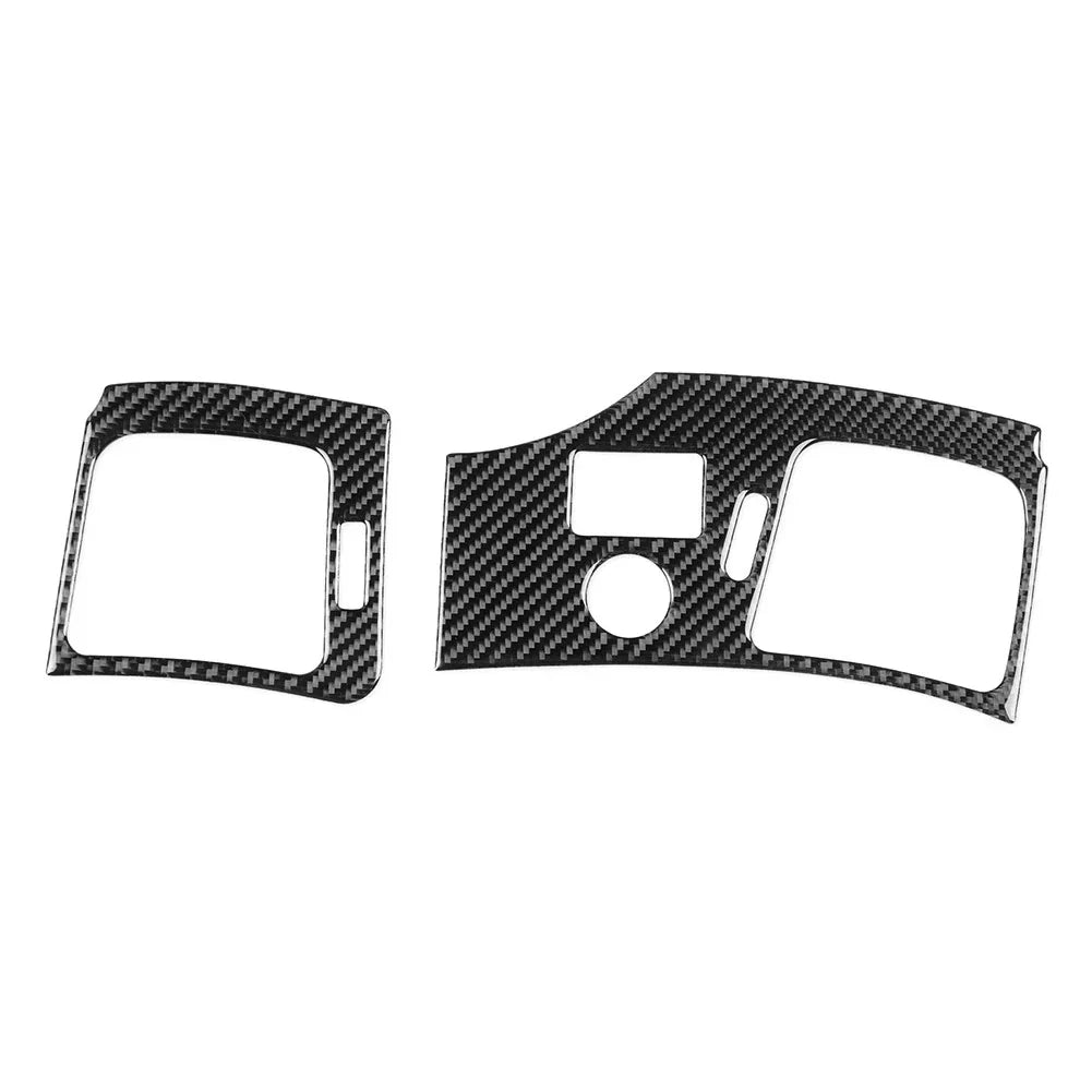 Carbon Fiber Black Interior Side Air Vent Cover Trim for Cadillac CTS (08-13)