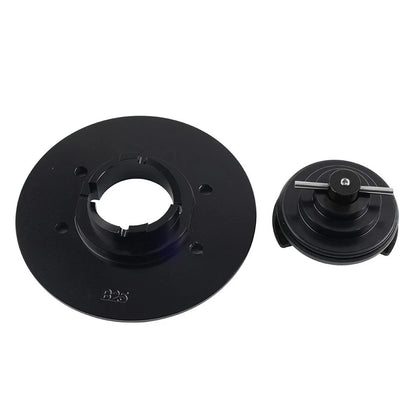 Black Fuel Gas Tank Cap Cover for BMW S1000RR, S1000R, HP2 SPORT (2010-2016)