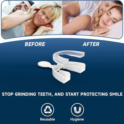 Moldable Dental Night Mouth Guard Set for Teeth Grinding & Clenching