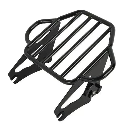 BLACK  Up Luggage Rack for Harley Touring Street Glide Road Glide (2009-2023)