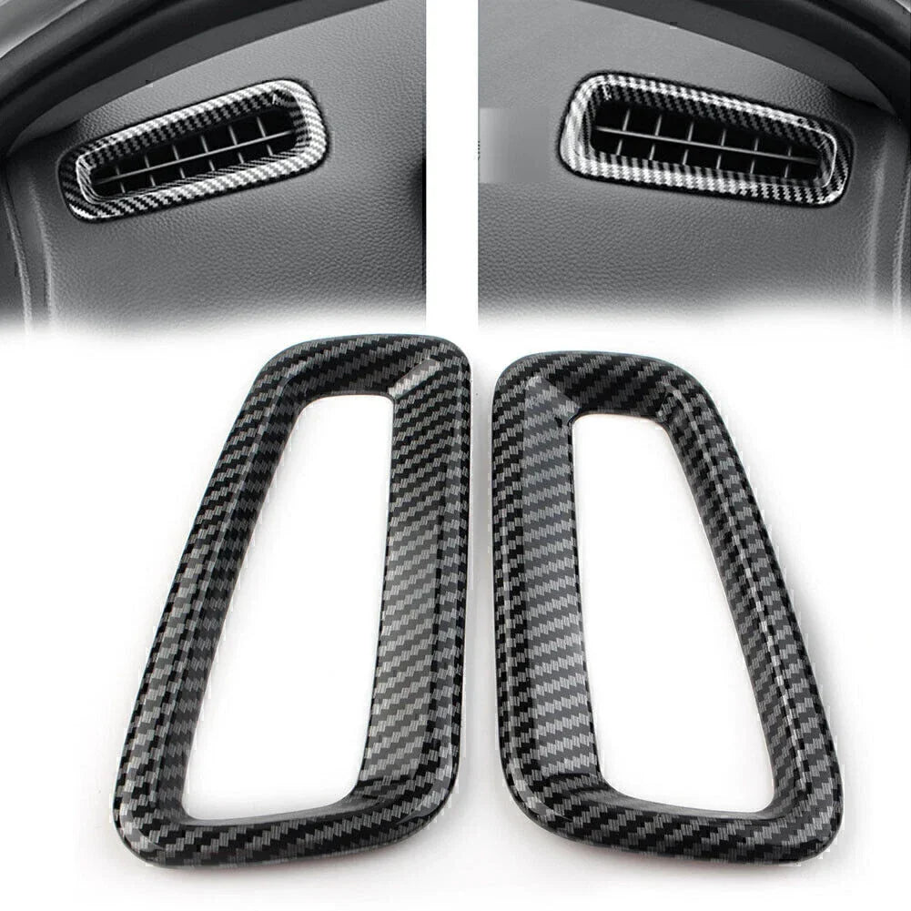 Carbon Fiber Inner Dash Side Air Vent Outlet Cover for Honda Civic (2022)